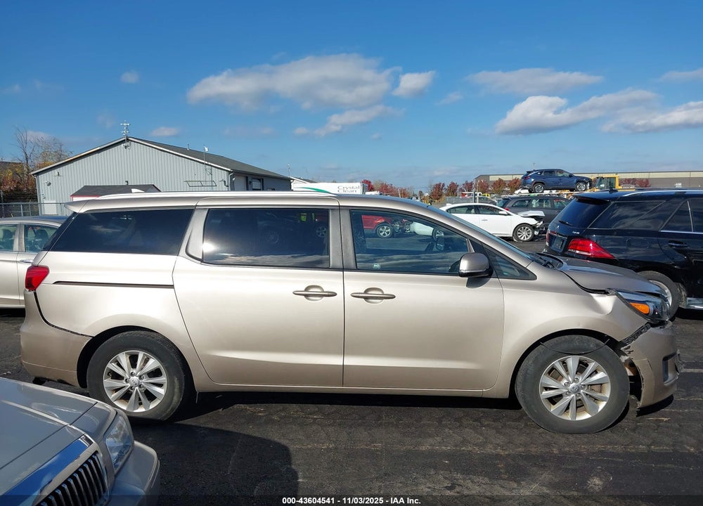 2016 KIA SEDONA LX VIN: KNDMB5C14G6195170