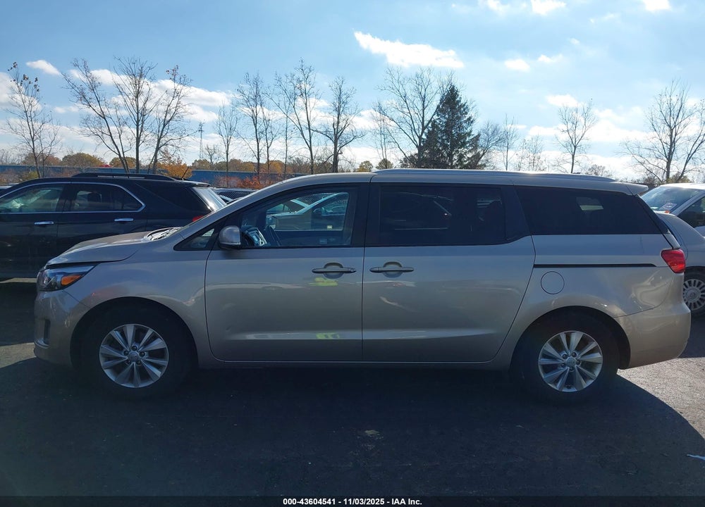 2016 KIA SEDONA LX VIN: KNDMB5C14G6195170