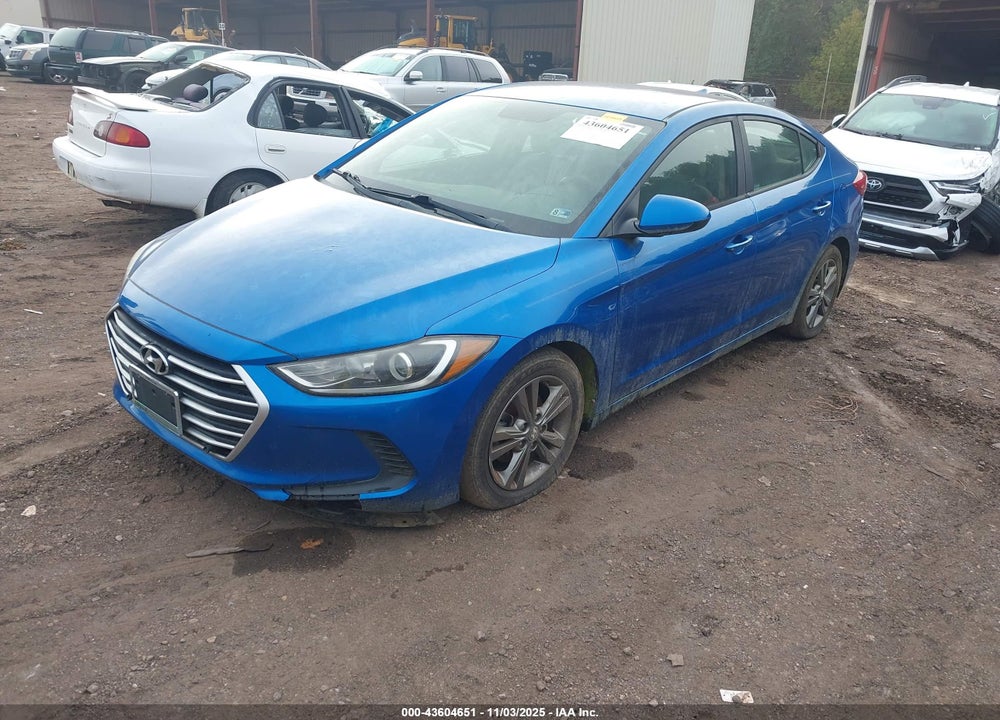 2018 HYUNDAI ELANTRA SEL VIN: 5NPD84LF8JH219715