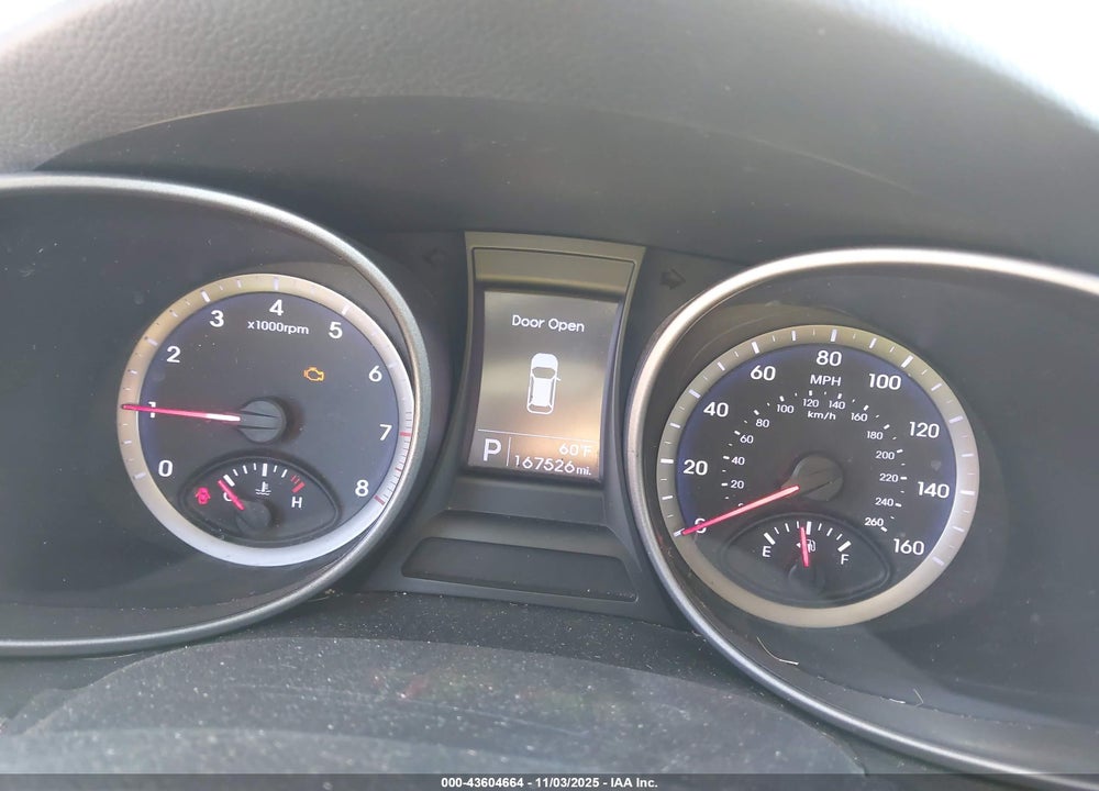2013 HYUNDAI SANTA FE GLS VIN: KM8SNDHF3DU024684
