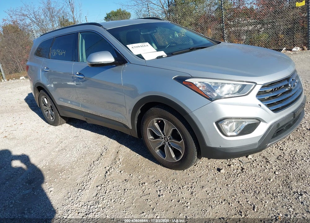 2013 HYUNDAI SANTA FE GLS VIN: KM8SNDHF3DU024684