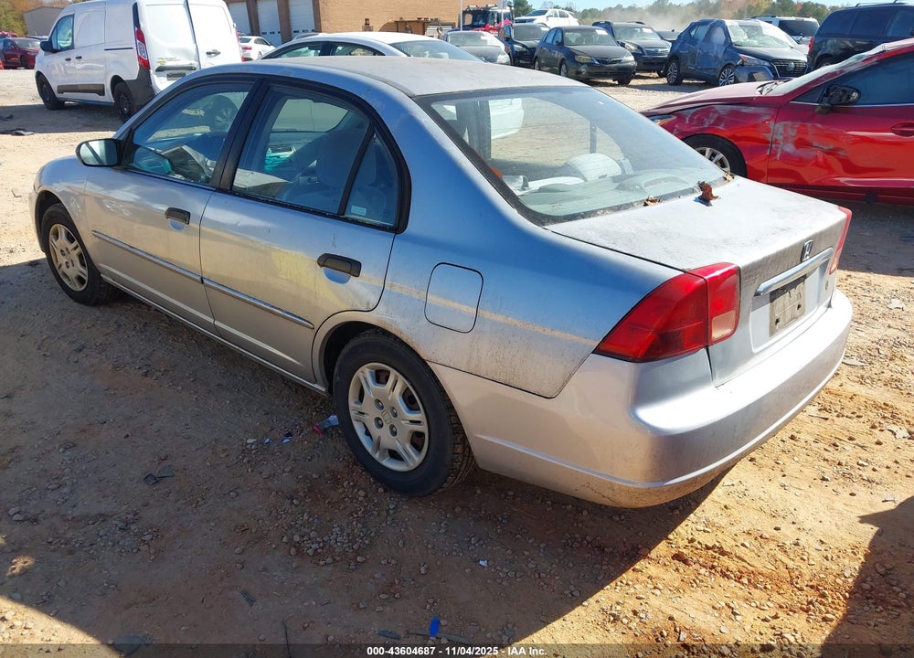 2001 HONDA CIVIC LX VIN: 2HGES16511H529772