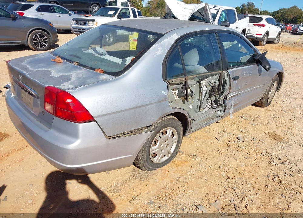 2001 HONDA CIVIC LX VIN: 2HGES16511H529772