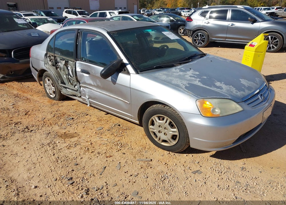 2001 HONDA CIVIC LX VIN: 2HGES16511H529772