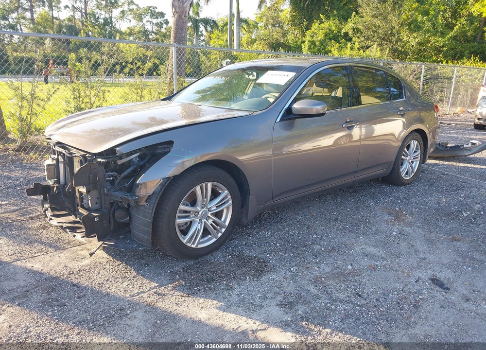2012 INFINITI G37 VIN: JN1CV6AP2CM622547