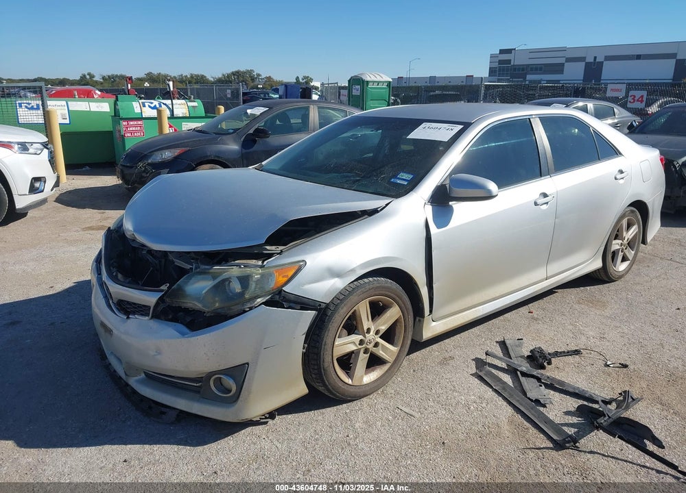 2012 TOYOTA CAMRY SE VIN: 4T1BF1FKXCU015877