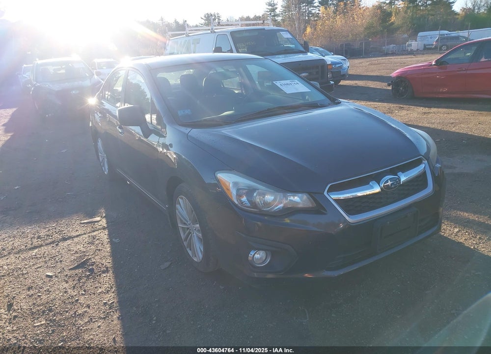 2013 SUBARU IMPREZA 2.0I LIMITED VIN: JF1GJAH63DH008990