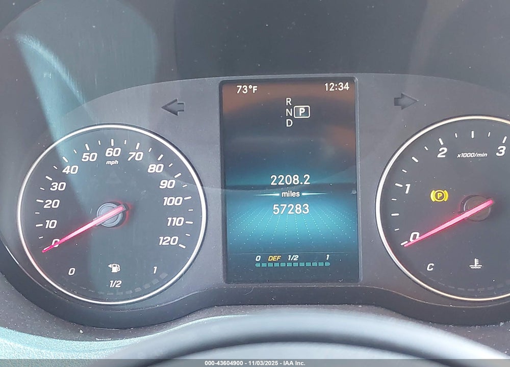2024 MERCEDES-BENZ SPRINTER 2500 HIGH ROOF 4-CYL DIESEL VIN: W1Y4KCHY7RT166630