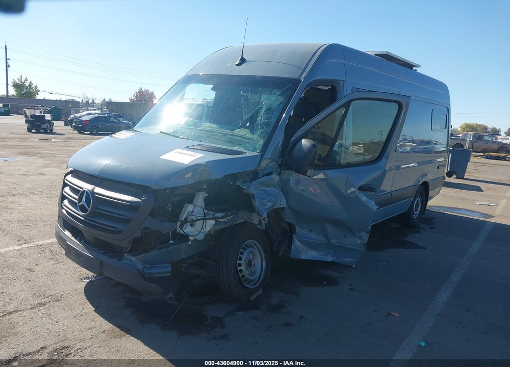 2024 MERCEDES-BENZ SPRINTER 2500 HIGH ROOF 4-CYL DIESEL VIN: W1Y4KCHY7RT166630