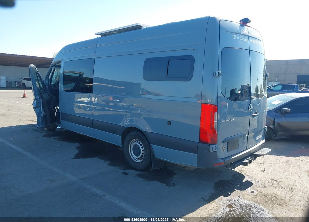 2024 MERCEDES-BENZ SPRINTER 2500 HIGH ROOF 4-CYL DIESEL VIN: W1Y4KCHY7RT166630