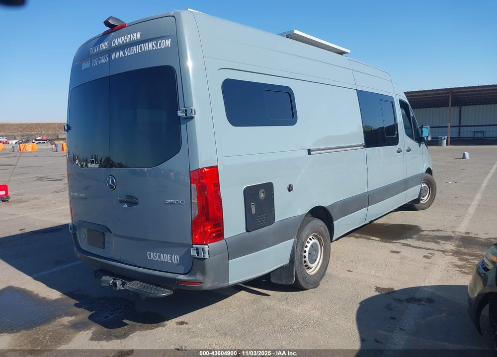 2024 MERCEDES-BENZ SPRINTER 2500 HIGH ROOF 4-CYL DIESEL VIN: W1Y4KCHY7RT166630