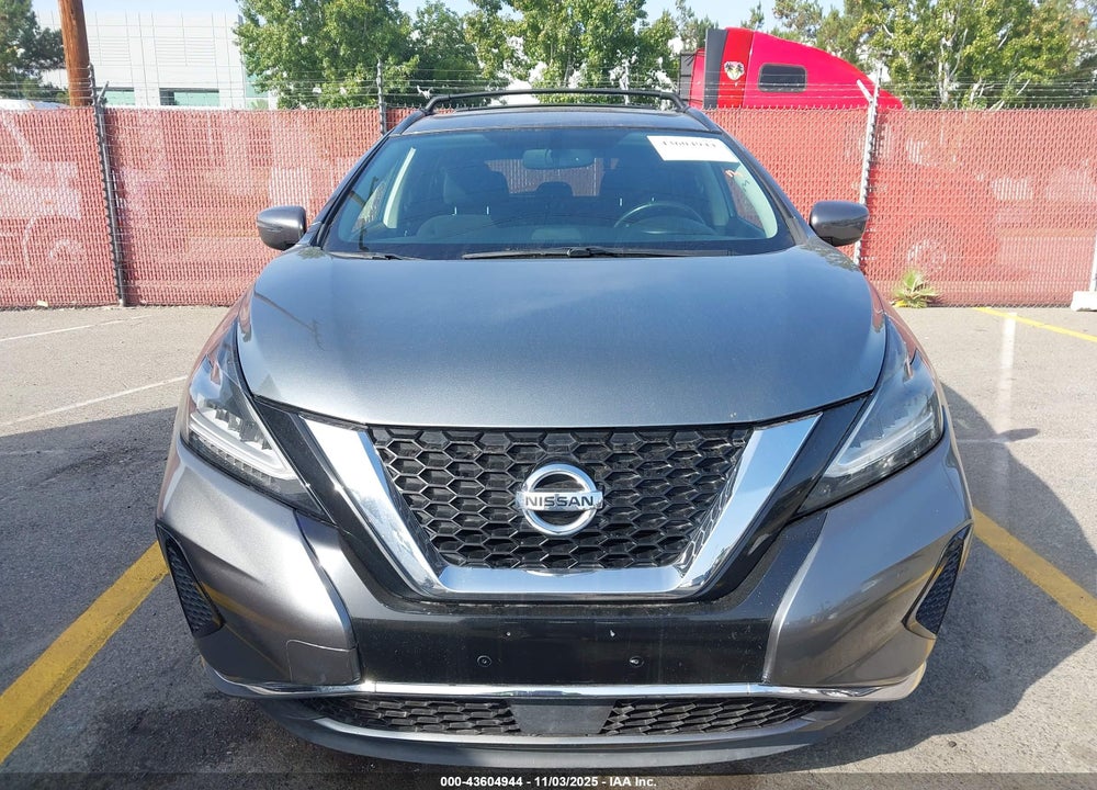 2019 NISSAN MURANO SV VIN: 5N1AZ2MJ6KN142430