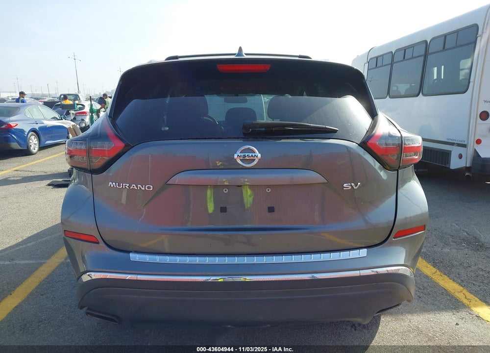 2019 NISSAN MURANO SV VIN: 5N1AZ2MJ6KN142430