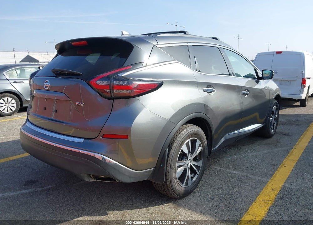 2019 NISSAN MURANO SV VIN: 5N1AZ2MJ6KN142430