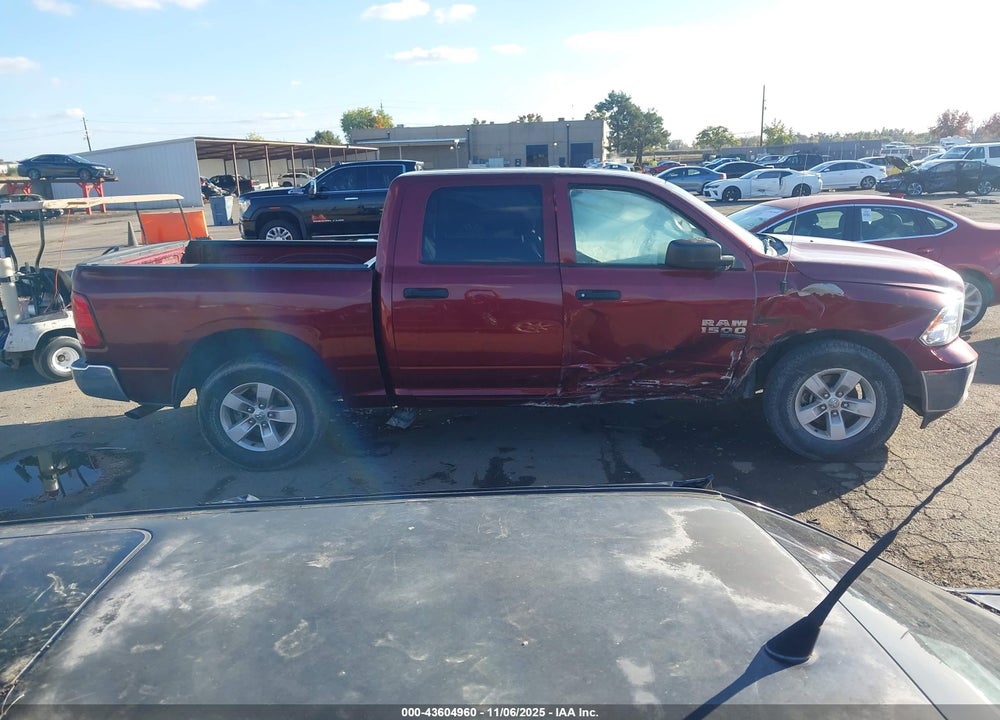 2019 RAM 1500 CLASSIC TRADESMAN 4X2 5'7 BOX VIN: 1C6RR6KM9KS750687