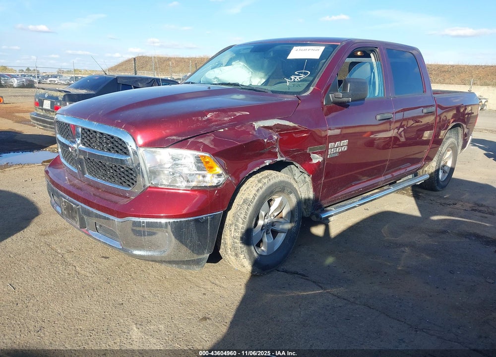 2019 RAM 1500 CLASSIC TRADESMAN 4X2 5'7 BOX VIN: 1C6RR6KM9KS750687