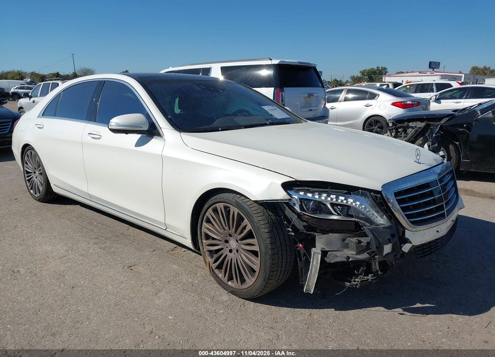 2017 MERCEDES-BENZ S 550 VIN: WDDUG8CB3HA317078