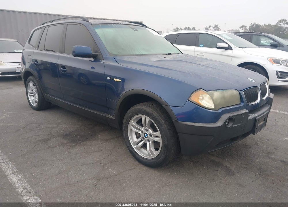 2004 BMW X3 3.0I VIN: WBXPA93444WA64081