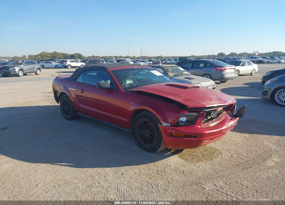 2007 FORD MUSTANG V6 DELUXE/V6 PREMIUM VIN: 1ZVFT84N375355048