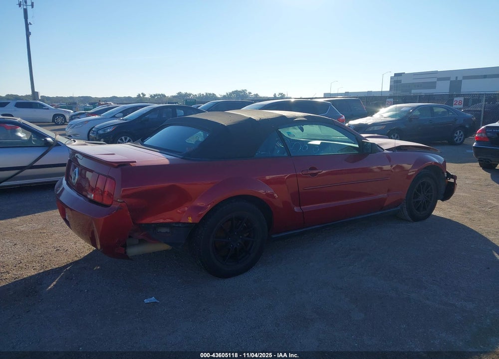 2007 FORD MUSTANG V6 DELUXE/V6 PREMIUM VIN: 1ZVFT84N375355048