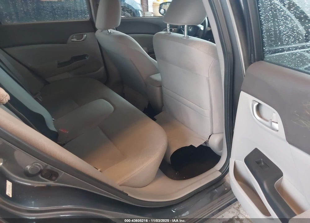 2012 HONDA CIVIC LX VIN: 19XFB2F53CE327863
