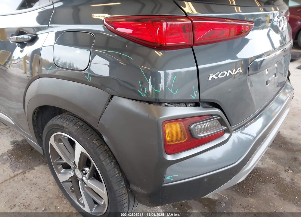 2019 HYUNDAI KONA ULTIMATE VIN: KM8K5CA52KU222620
