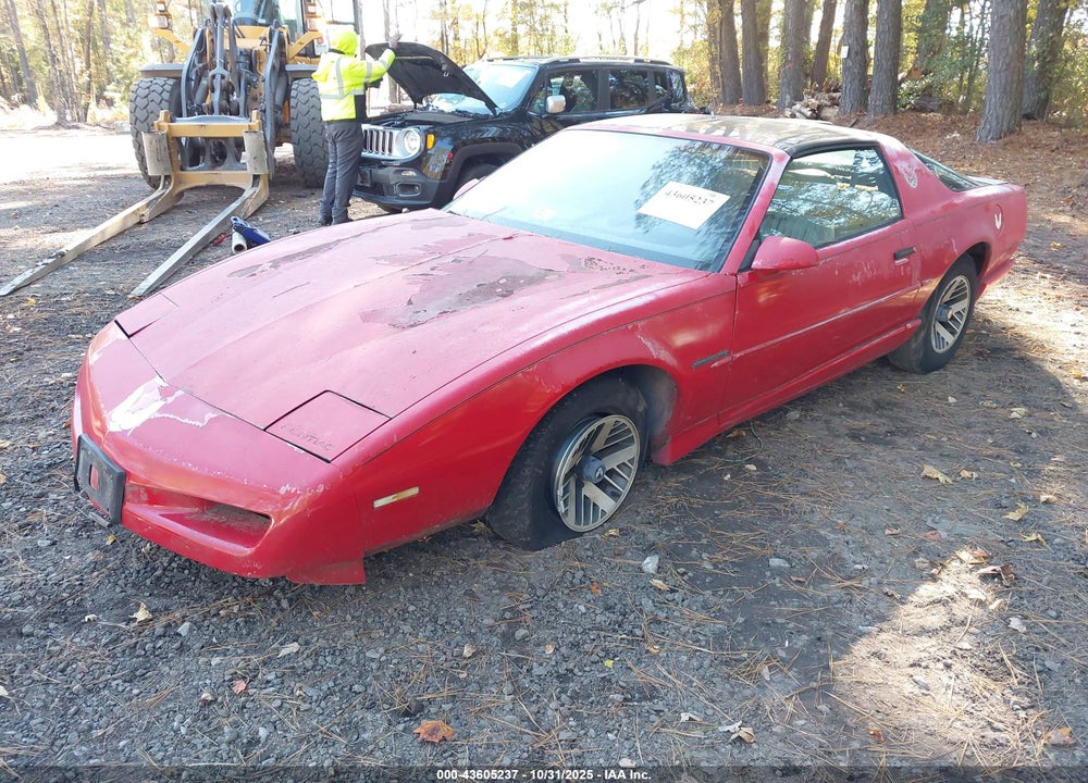 1991 PONTIAC FIREBIRD FORMULA VIN: 1G2FS23E5ML215809