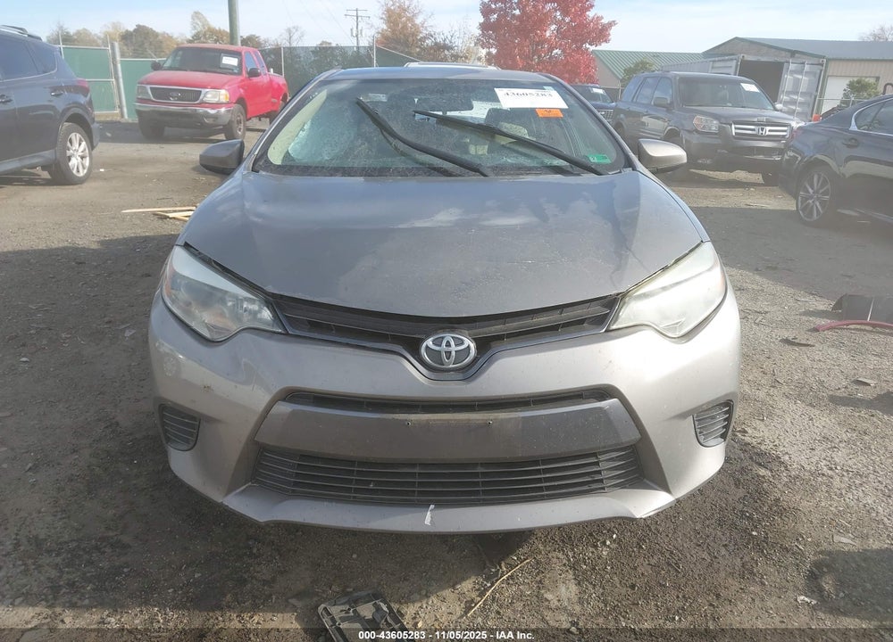 2015 TOYOTA COROLLA VIN: 2T1BURHE6FC296111