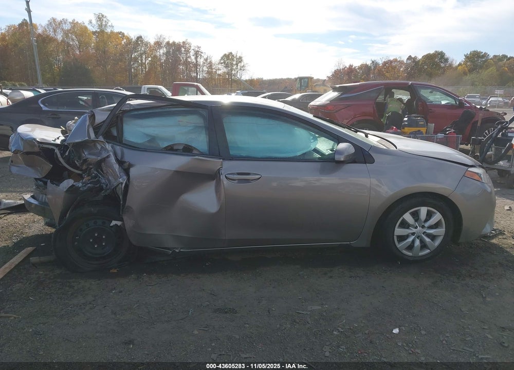 2015 TOYOTA COROLLA VIN: 2T1BURHE6FC296111