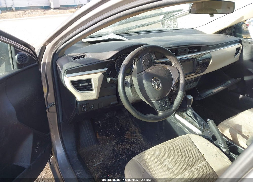 2015 TOYOTA COROLLA VIN: 2T1BURHE6FC296111
