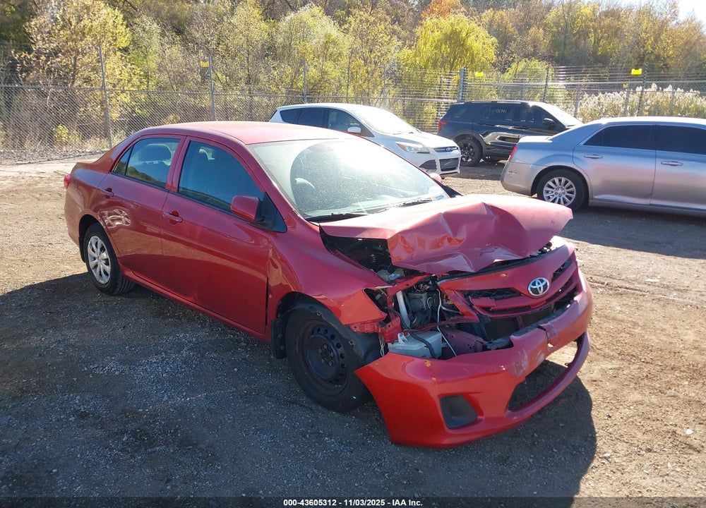 2012 TOYOTA COROLLA L VIN: 5YFBU4EE1CP061246