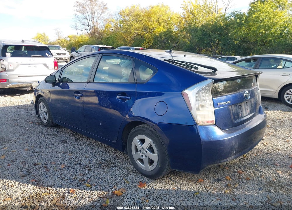 2010 TOYOTA PRIUS II VIN: JTDKN3DU6A0196911