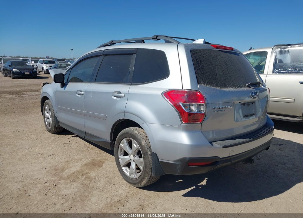 2016 SUBARU FORESTER 2.5I PREMIUM VIN: JF2SJADC3GH423944