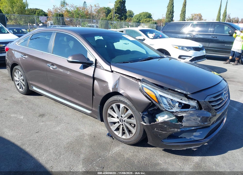 2016 HYUNDAI SONATA SPORT VIN: 5NPE34AF7GH406815