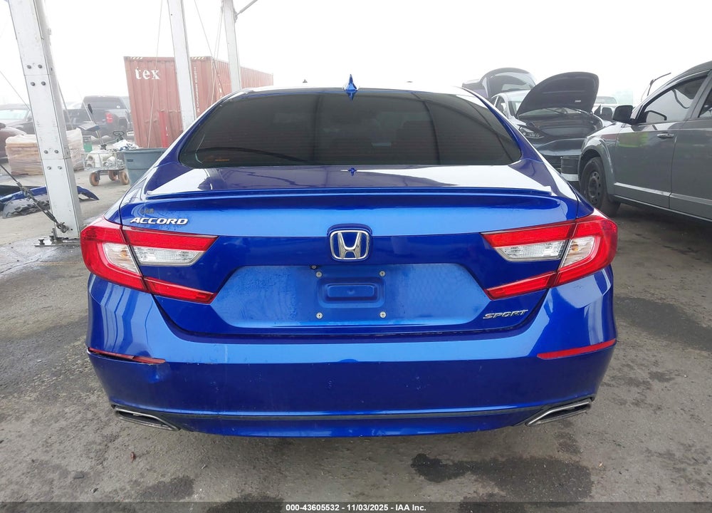2019 HONDA ACCORD SPORT VIN: 1HGCV1F31KA032718