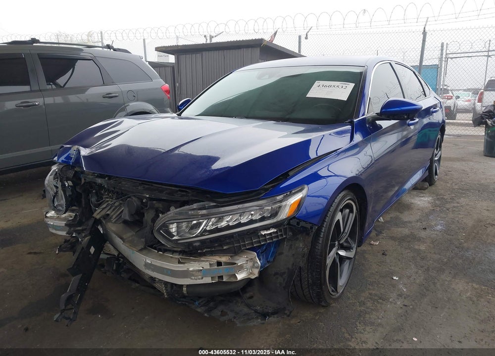 2019 HONDA ACCORD SPORT VIN: 1HGCV1F31KA032718