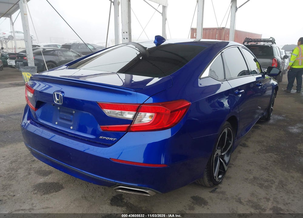 2019 HONDA ACCORD SPORT VIN: 1HGCV1F31KA032718