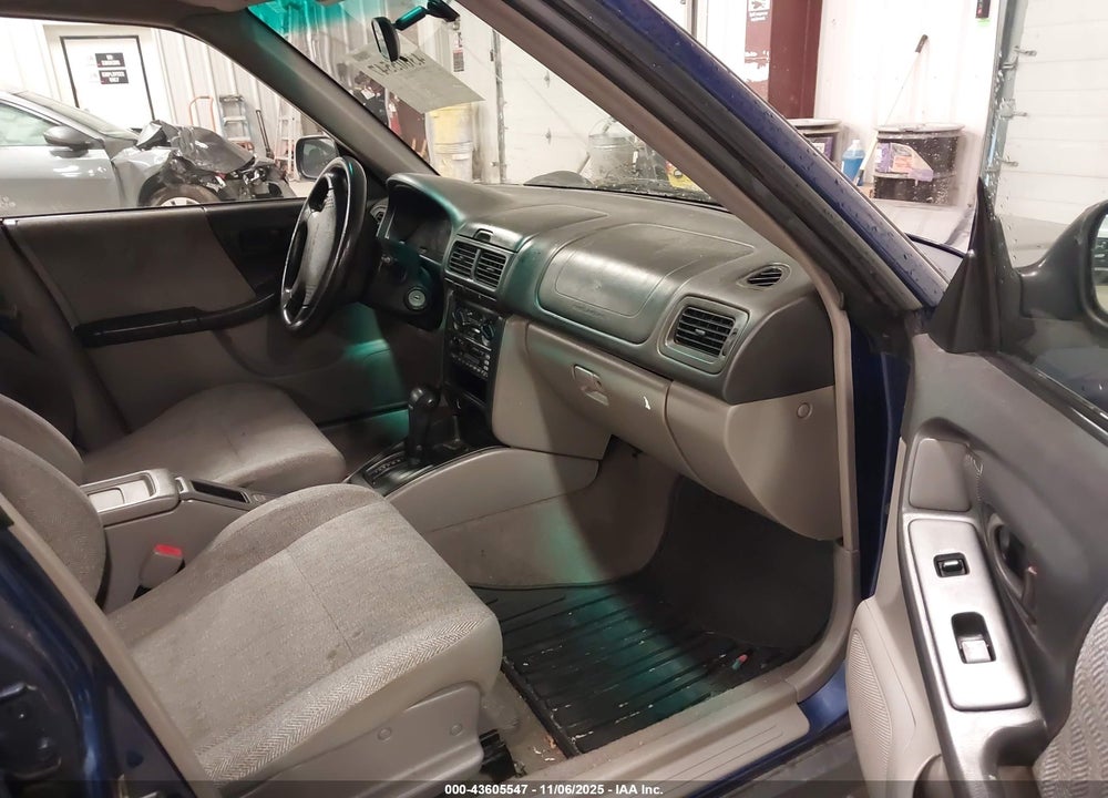 2001 SUBARU FORESTER L VIN: JF1SF63541H757994