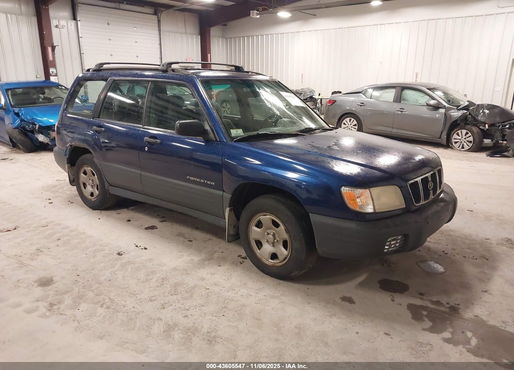 2001 SUBARU FORESTER L VIN: JF1SF63541H757994