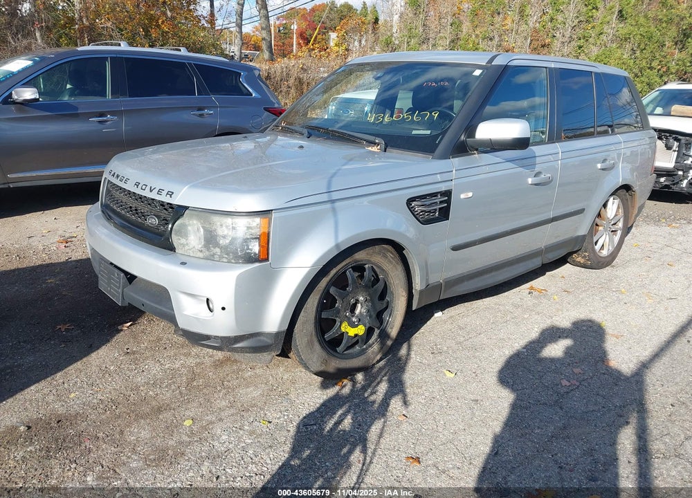 2013 LAND ROVER RANGE ROVER SPORT HSE VIN: SALSK2D40DA779792
