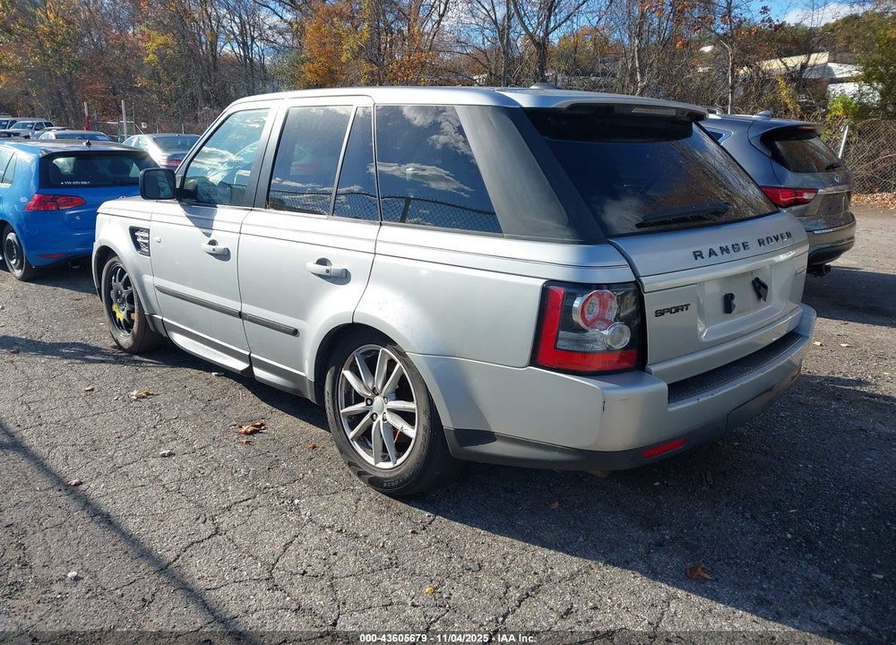 2013 LAND ROVER RANGE ROVER SPORT HSE VIN: SALSK2D40DA779792