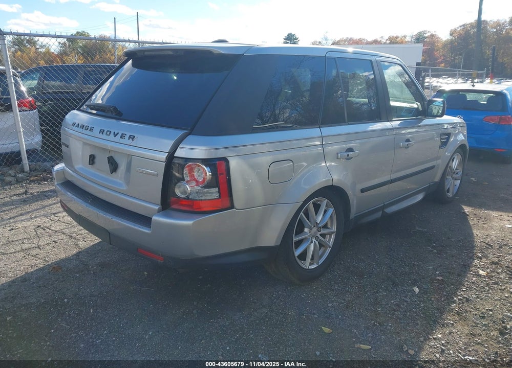 2013 LAND ROVER RANGE ROVER SPORT HSE VIN: SALSK2D40DA779792