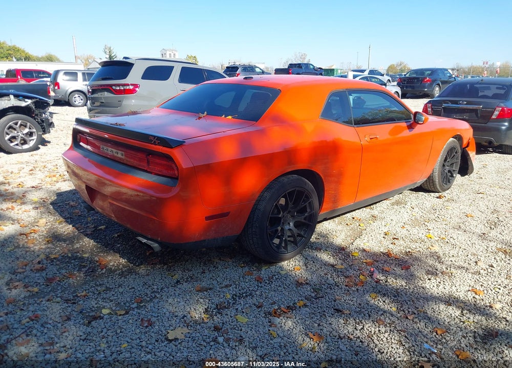 2009 DODGE CHALLENGER R/T VIN: 2B3LJ54T99H581844