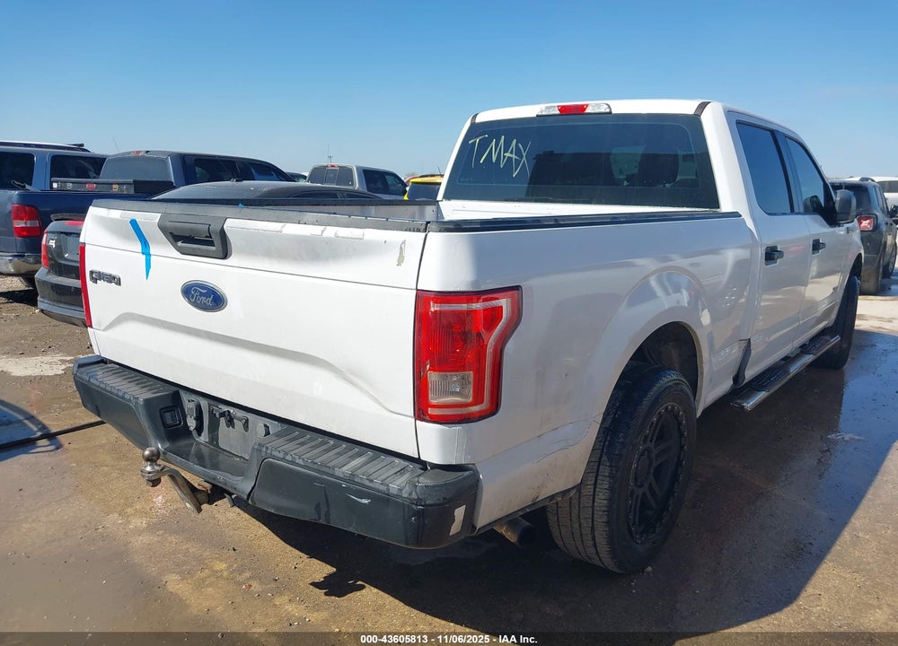 2016 FORD F-150 XL VIN: 1FTEW1CP8GKD17395