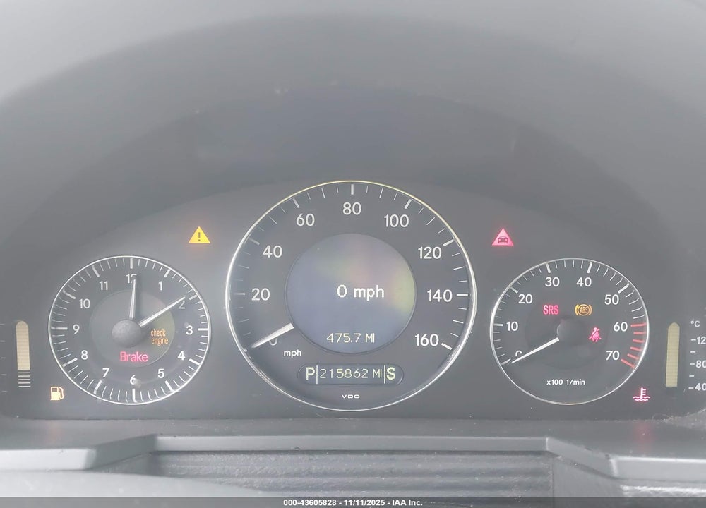 2004 MERCEDES-BENZ E 320 4MATIC VIN: WDBUH82J84X114385