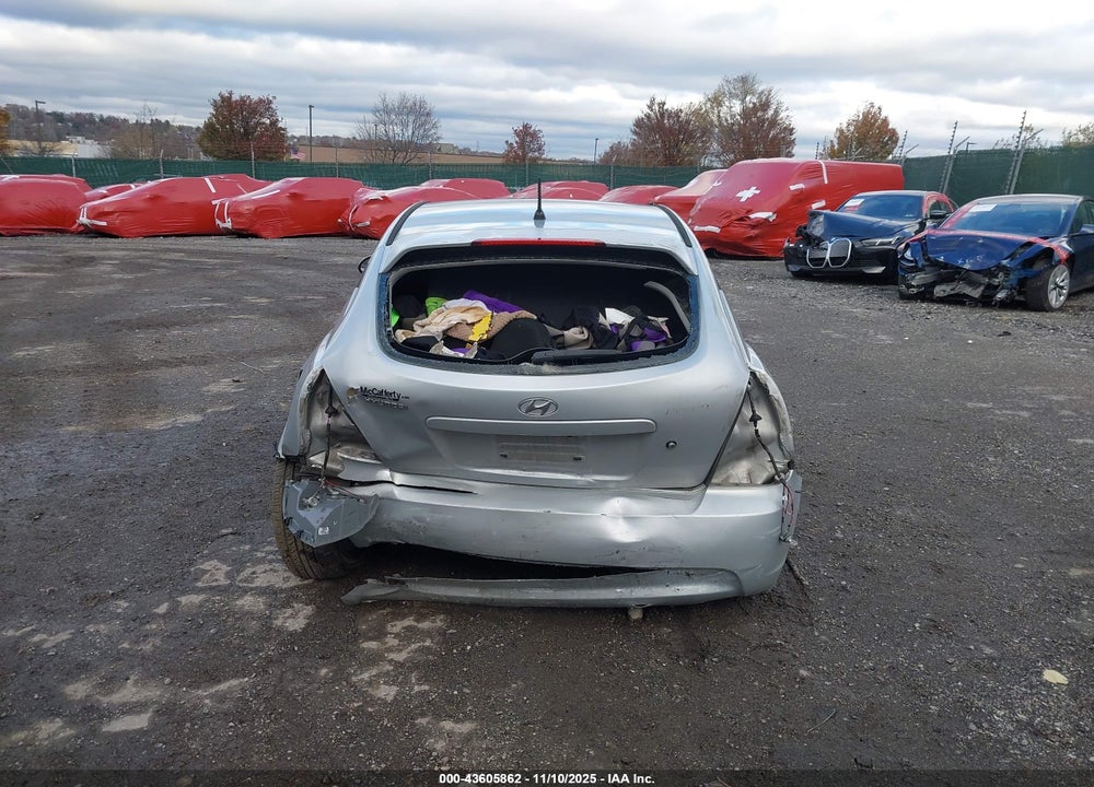 2007 HYUNDAI ACCENT SE VIN: KMHCN36C37U031467