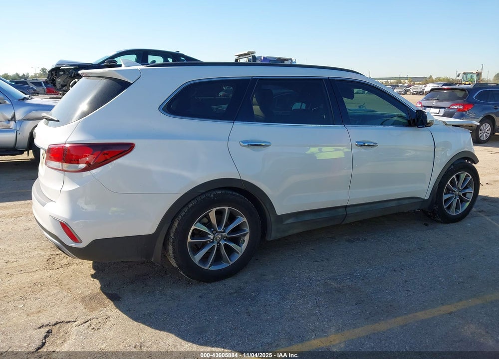 2017 HYUNDAI SANTA FE SE VIN: KM8SN4HF3HU247099