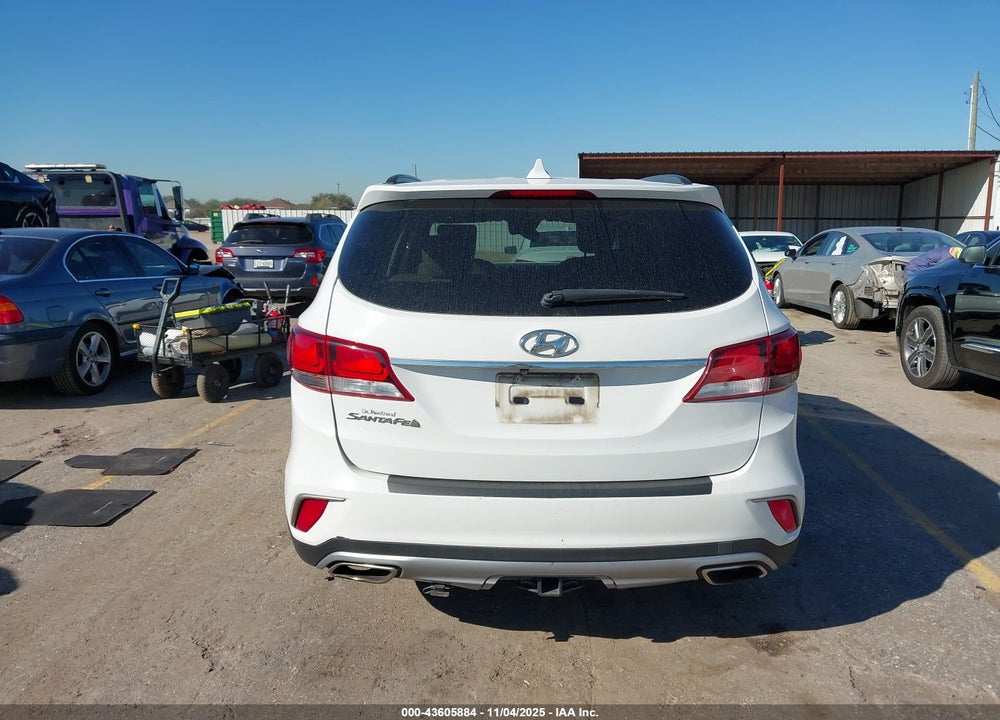 2017 HYUNDAI SANTA FE SE VIN: KM8SN4HF3HU247099