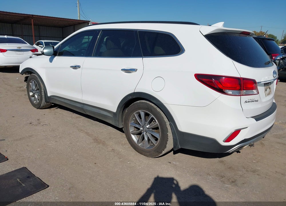 2017 HYUNDAI SANTA FE SE VIN: KM8SN4HF3HU247099
