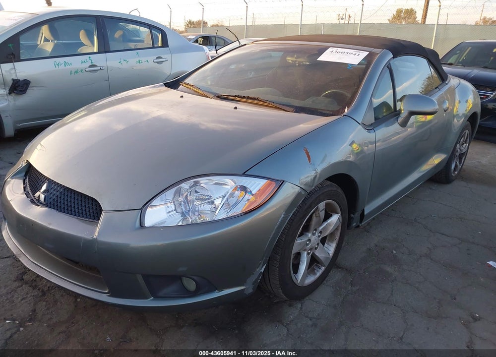 2009 MITSUBISHI ECLIPSE VIN: 4A3AL25F69E008184